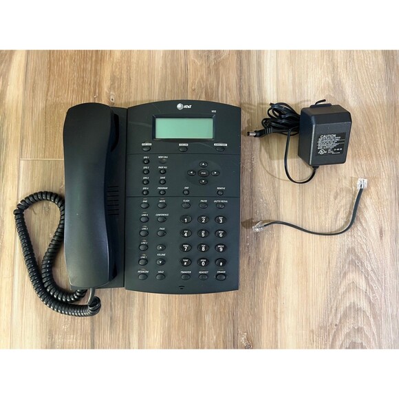 AT&T Model # 955 4 Line Display Speakerphone Home Office Landline Desk Phone - Picture 1 of 4